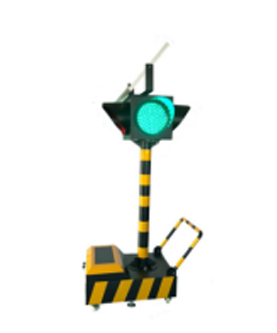 达坂城太阳能移动信号灯