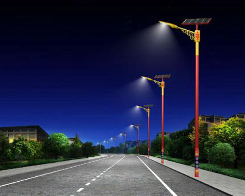 达坂城民族特色路灯