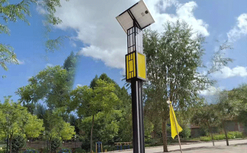 达坂城智慧路灯安装