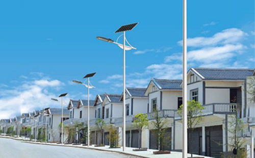 达坂城太阳能路灯配置与在乡村道路照明中的应用